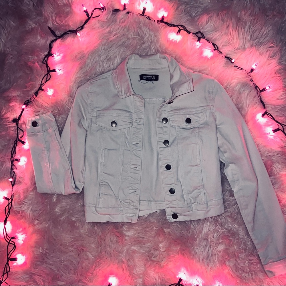 Light jean jacket